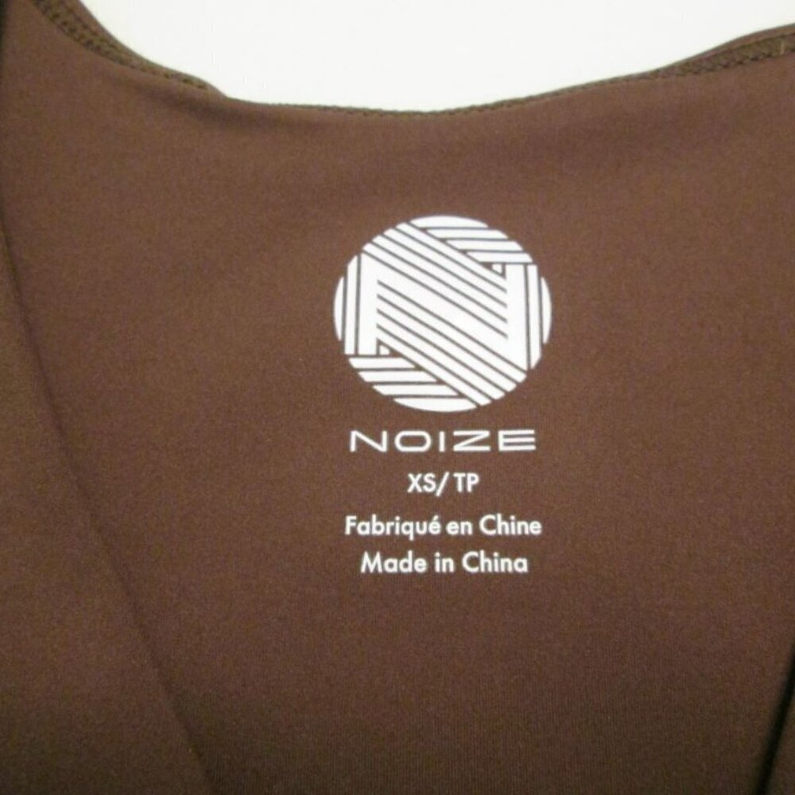 Noize Prisha Cutout Crisscross Sports Bra-Coffee-Xs-Nwt — image 6 of 8